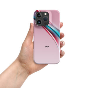 wCase - Blush Arc Snap case for iPhone®